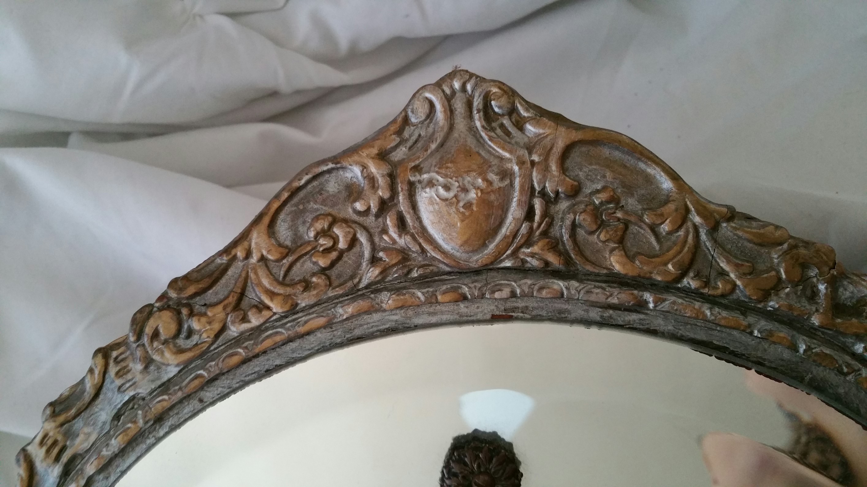 Ornate Wood Wall Mirror | InstAppraisal